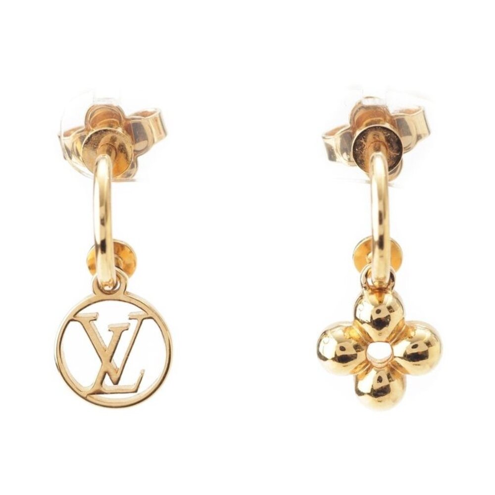 Louis Vuitton Boucle Doreille Blooming Earrings - Picture 1 of 8